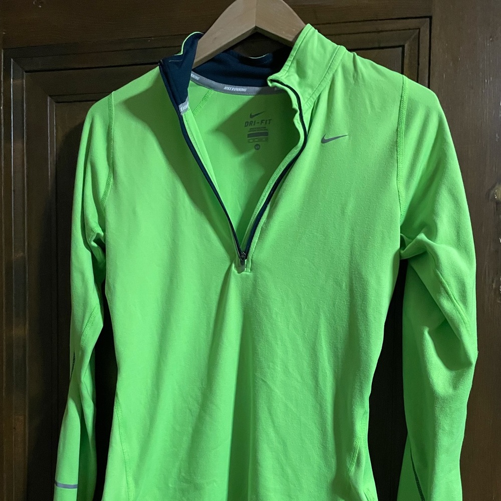 Nike 1/4 zip running jacket